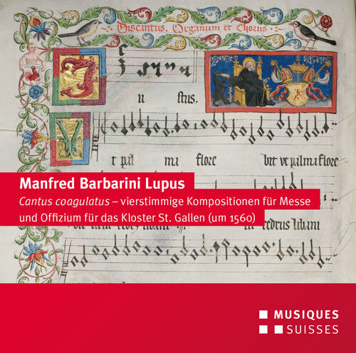 CD диск Lupus / Ensemble Ordo Virtutum: Manfred Barbarini Lupus: Cantus coagulatus
CD диск Lupus / Ensemble Ordo Virtutum: Manfred Barbarini Lupus: Cantus coagulatus