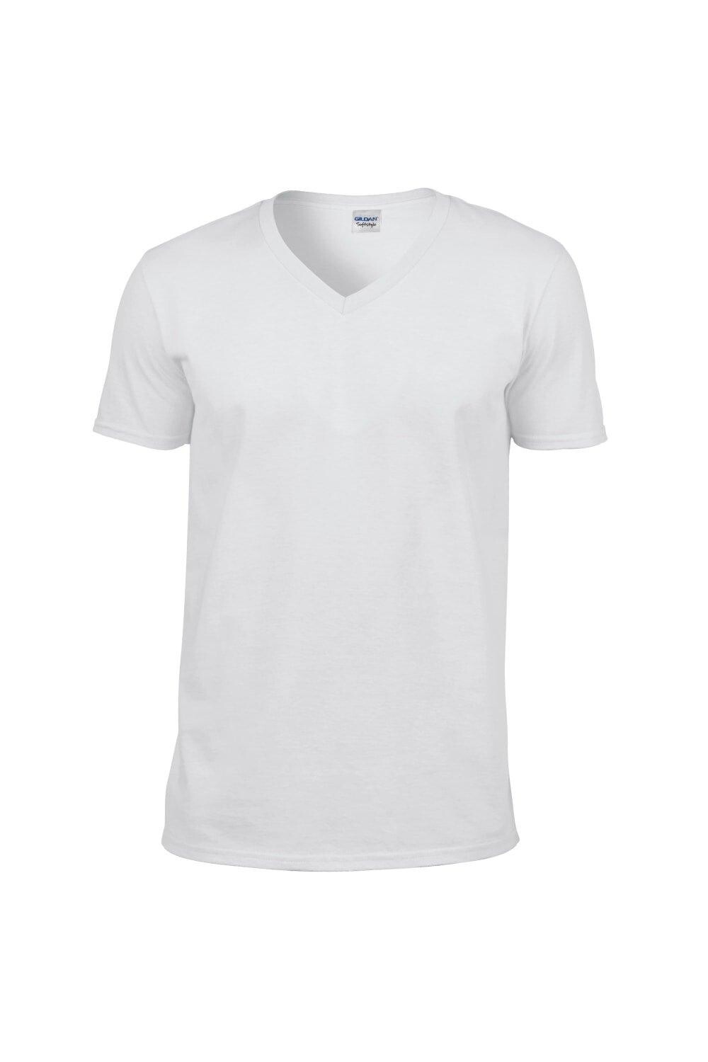 Футболка Soft Style с V-образным вырезом и короткими рукавами Gildan, белый
Футболка Soft Style с V-образным вырезом и короткими рукавами Gildan, белый