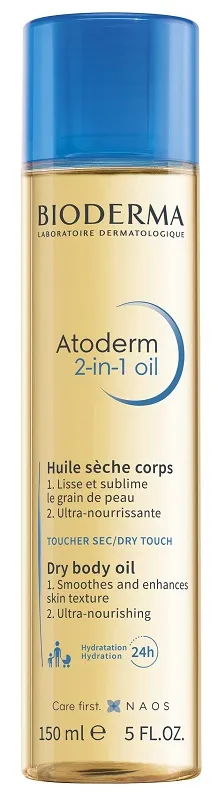 Atoderm 2In1 Oil Сухое масло 150мл Bioderma
Atoderm 2In1 Oil Сухое масло 150мл Bioderma