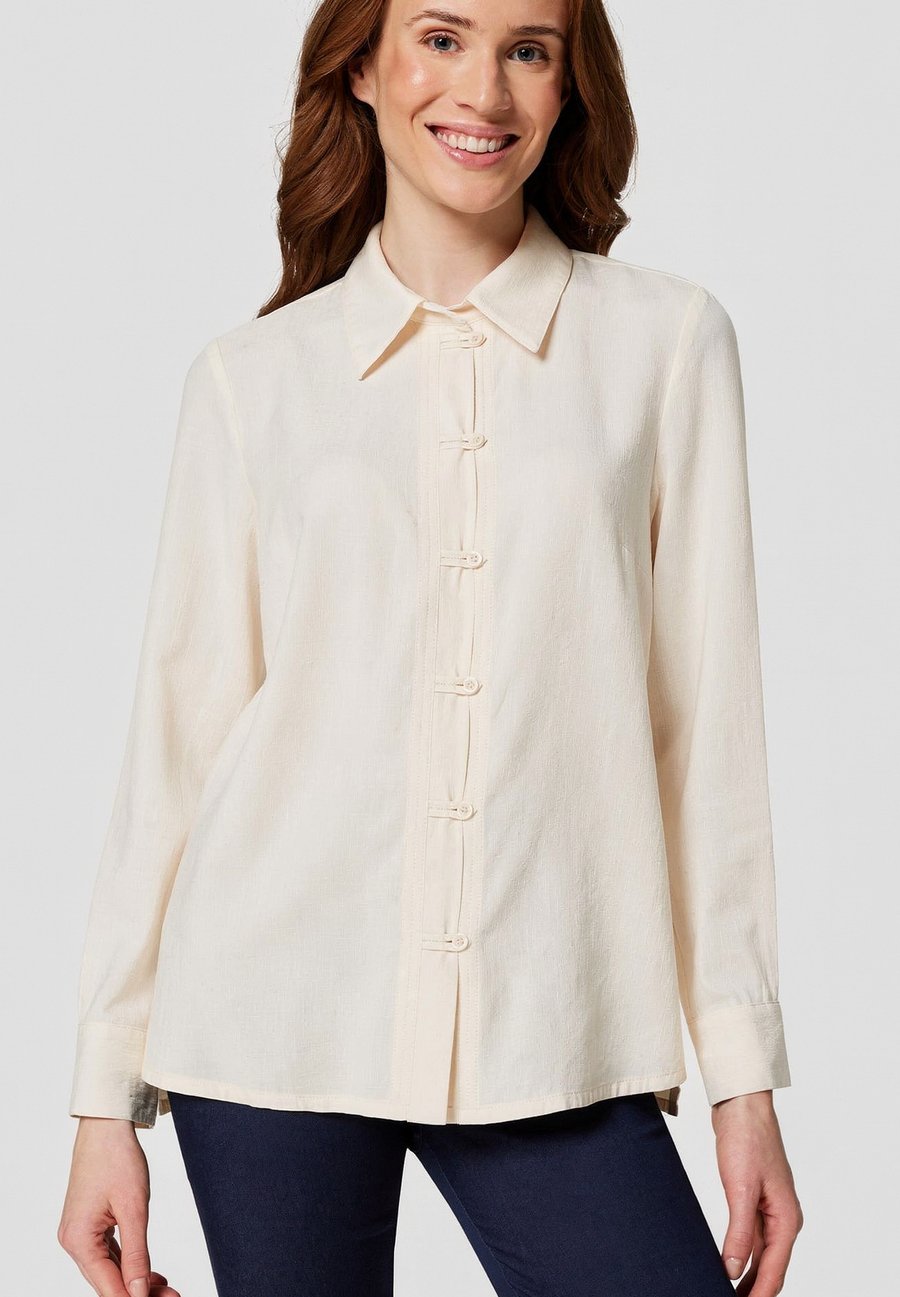 Блуза MODEE Button-down blouse, Ecru/Off-White
Блуза MODEE Button-down blouse, Ecru/Off-White