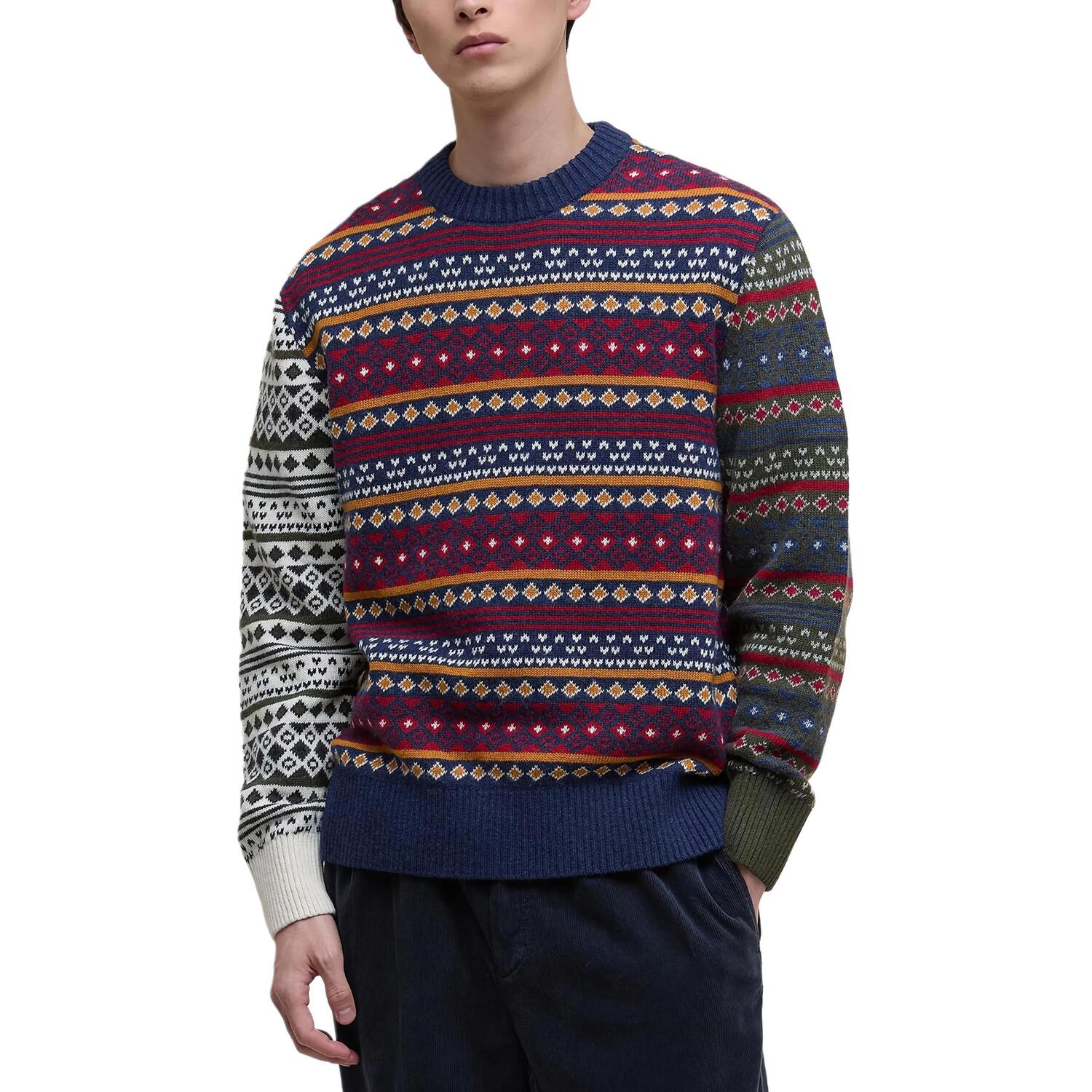 Свитер с узором фэр-айл BARBOUR, синий
Свитер с узором фэр-айл BARBOUR, синий