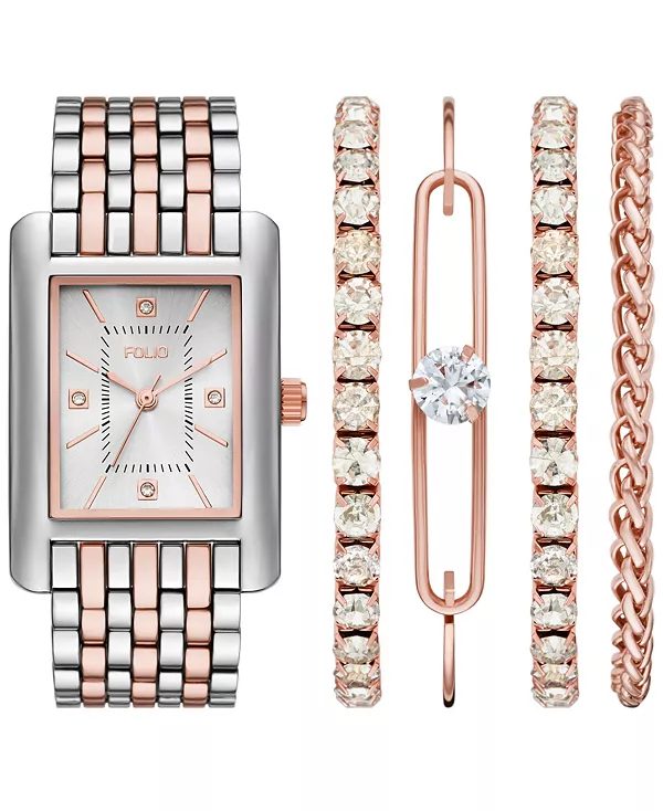 Женские кварцевые часы с тремя стрелками из двухцветного сплава, 36 мм Folio, two-tone, Двухцветный, Женские кварцевые часы с тремя стрелками из двухцветного сплава, 36 мм Folio, two-tone
Женские кварцевые часы с тремя стрелками из двухцветного сплава, 36 мм Folio, two-tone, Двухцветный, Женские кварцевые часы с тремя стрелками из двухцветного сплава, 36 мм Folio, two-tone