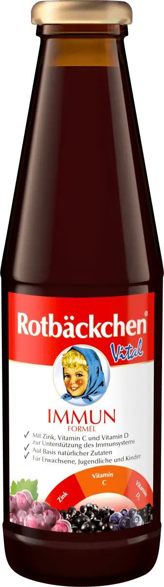 Витальная иммунная формула 450мл Rotbäckchen 
Витальная иммунная формула 450мл Rotbäckchen