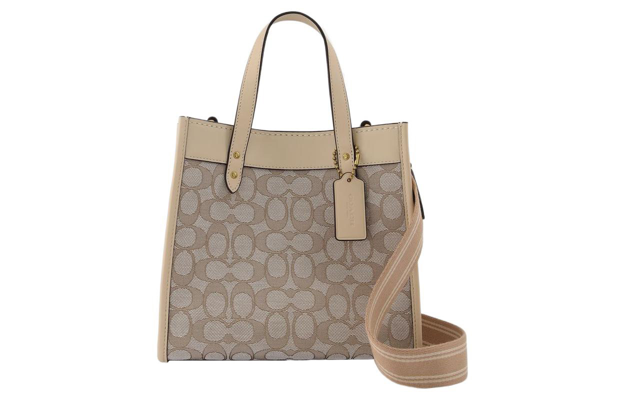 COACH Тканевая сумка с кожаной вставкой
COACH Тканевая сумка с кожаной вставкой