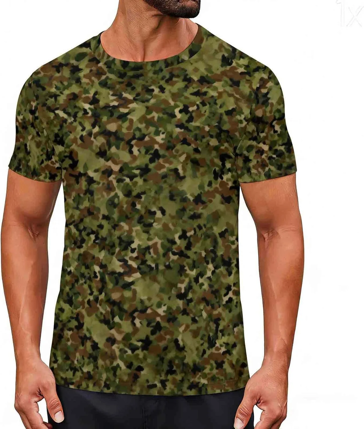 Футболка Camouflage с коротким рукавом для мужчин
Футболка Camouflage с коротким рукавом для мужчин
