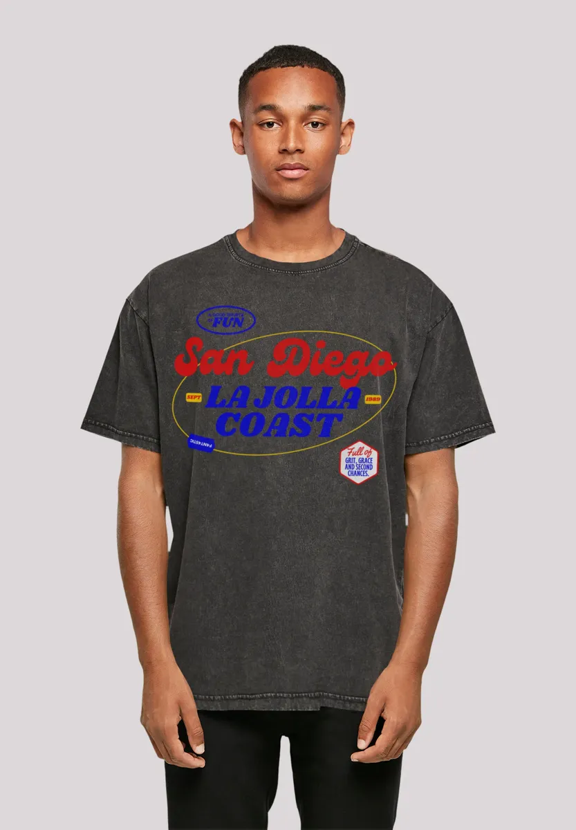 F4NT4STIC Футболка "Сан-Диего", принт, черный
F4NT4STIC Футболка "Сан-Диего", принт, черный