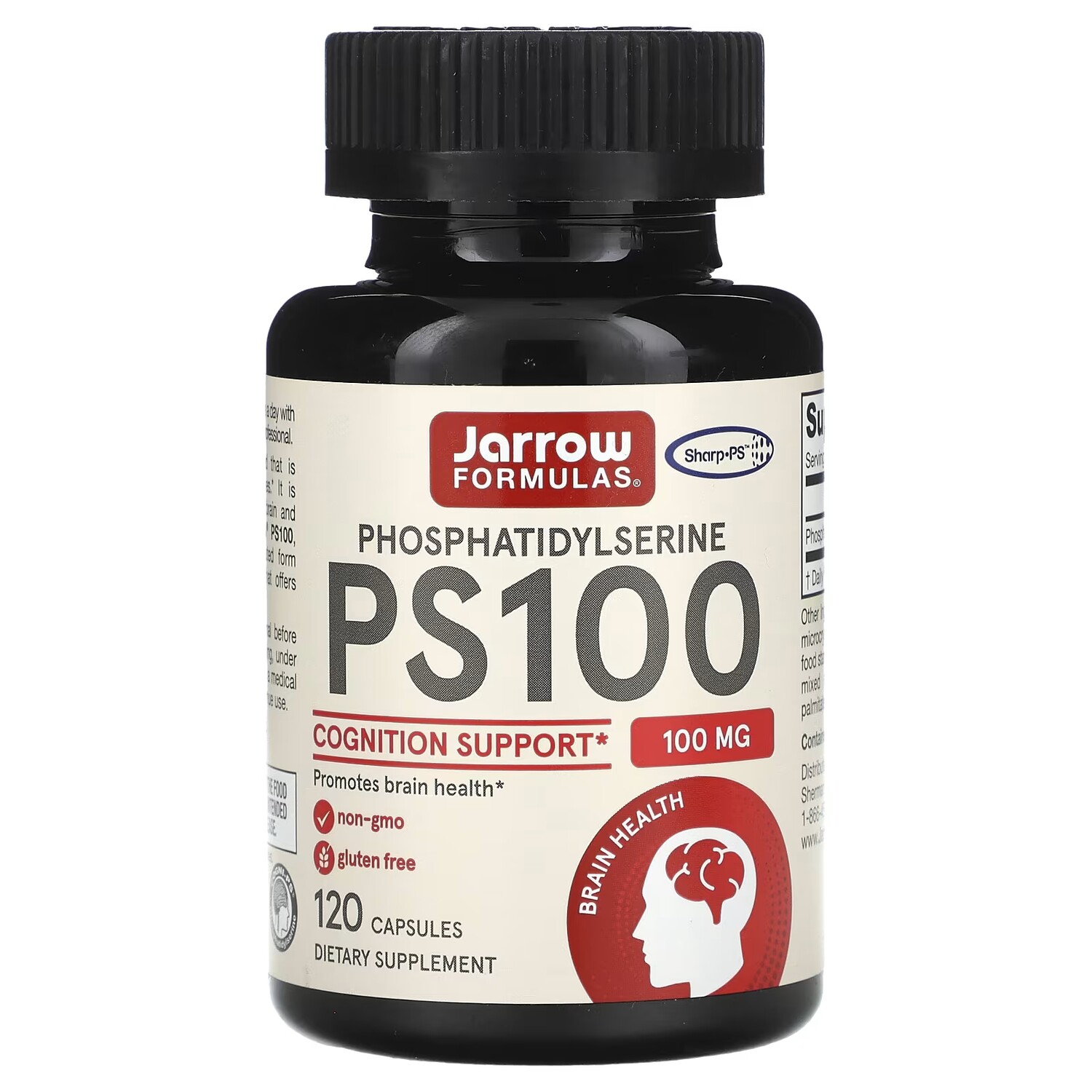 Jarrow Formulas PS100 Фосфатидилсерин 100 мг 120 капсул
Jarrow Formulas PS100 Фосфатидилсерин 100 мг 120 капсул