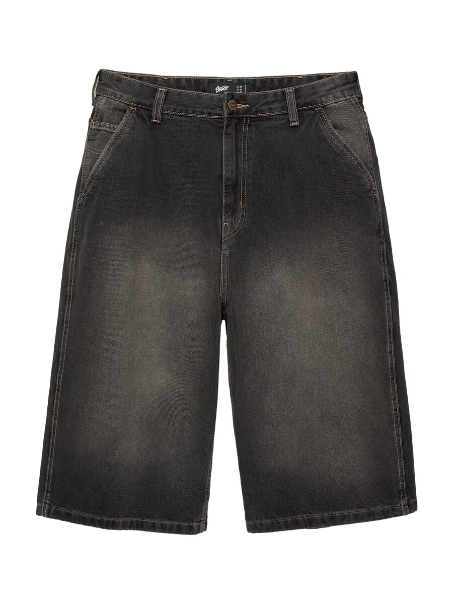 Мешковатые джинсы Pull&Bear, черный деним
Мешковатые джинсы Pull&Bear, черный деним