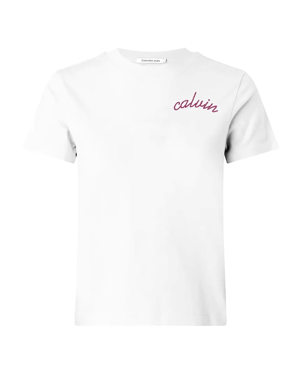 Женская футболка с логотипом Calvin Klein, белый
Женская футболка с логотипом Calvin Klein, белый