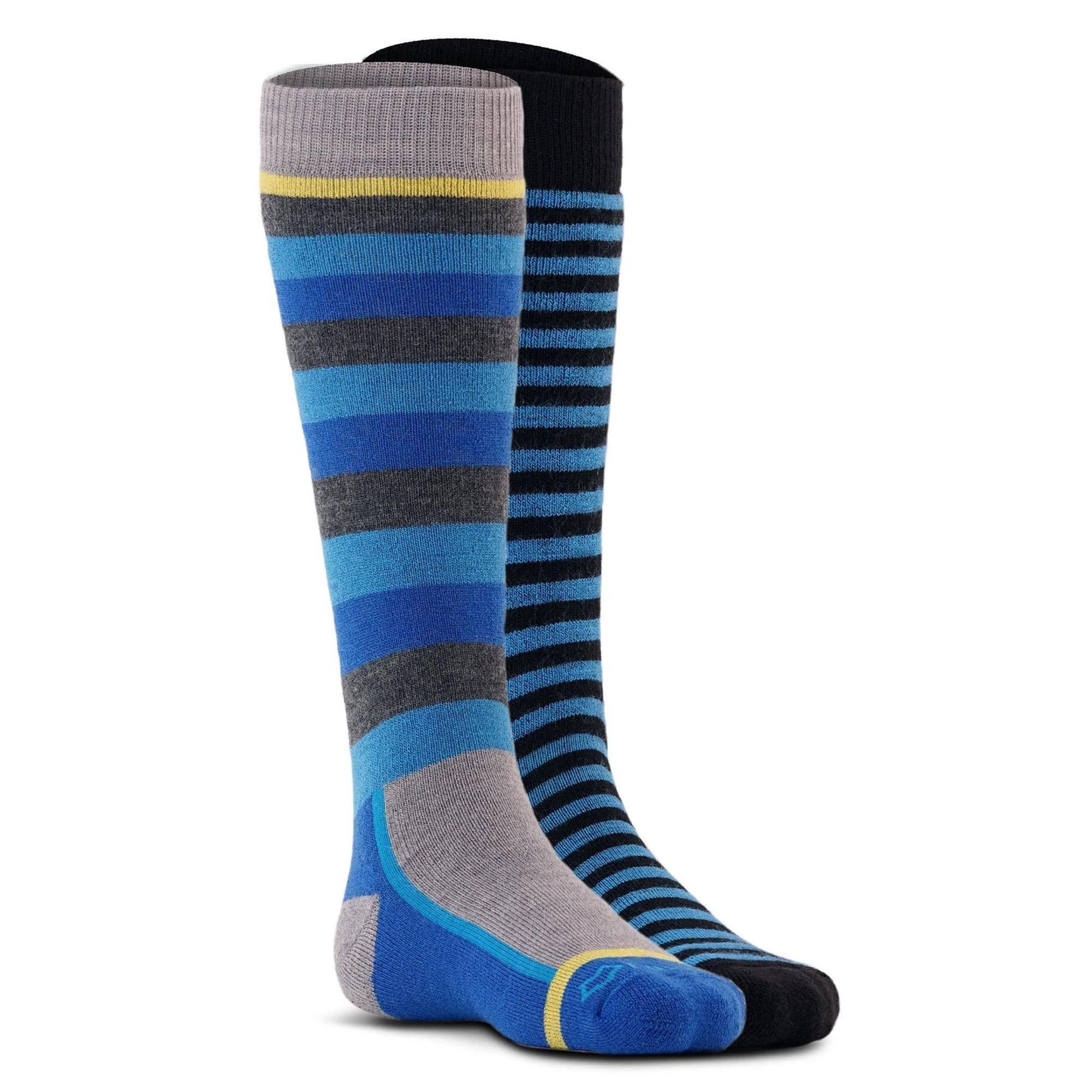 Детские лыжные носки средней толщины для снежного дня (2 шт.) Fox River, Blue Assort
Детские лыжные носки средней толщины для снежного дня (2 шт.) Fox River, Blue Assort