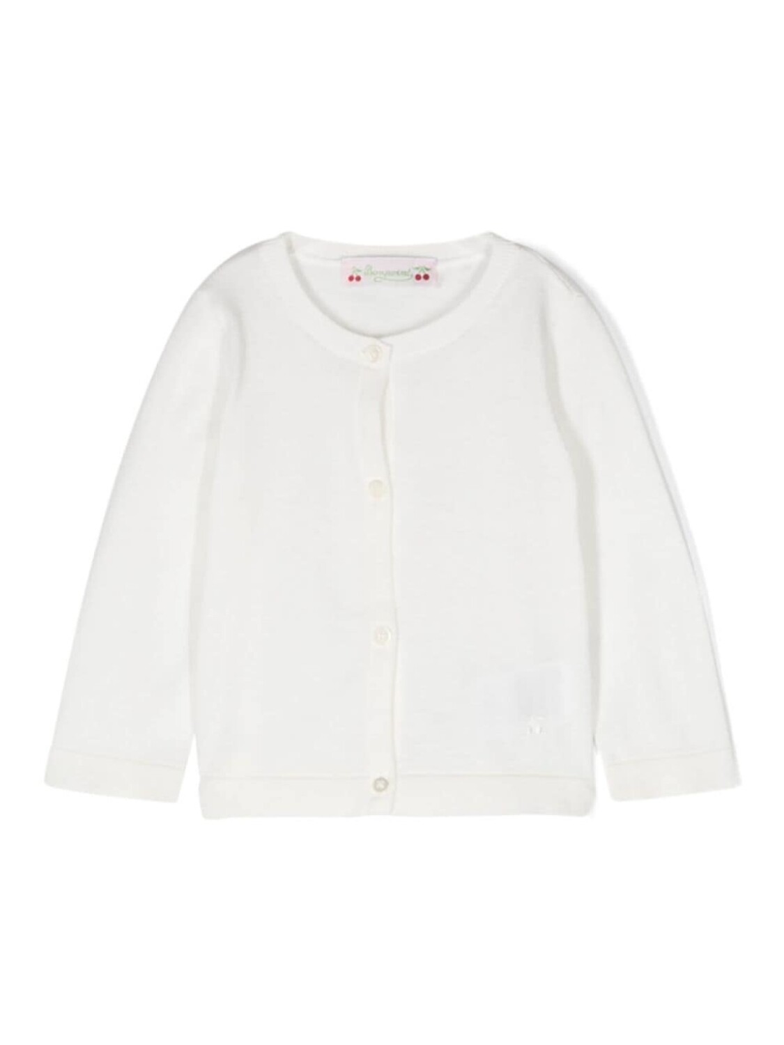 Bonpoint кардиган на пуговицах, белый
Bonpoint кардиган на пуговицах, белый