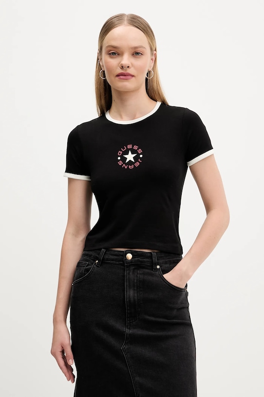 Футболка Guess Jeans, черный
Футболка Guess Jeans, черный