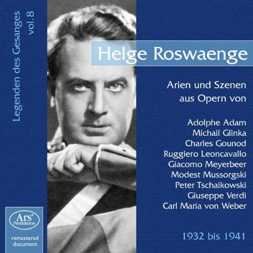 CD диск Roswaenge / Glinka / Gounod / Leoncava: Legenden Des Gesangs 8
CD диск Roswaenge / Glinka / Gounod / Leoncava: Legenden Des Gesangs 8