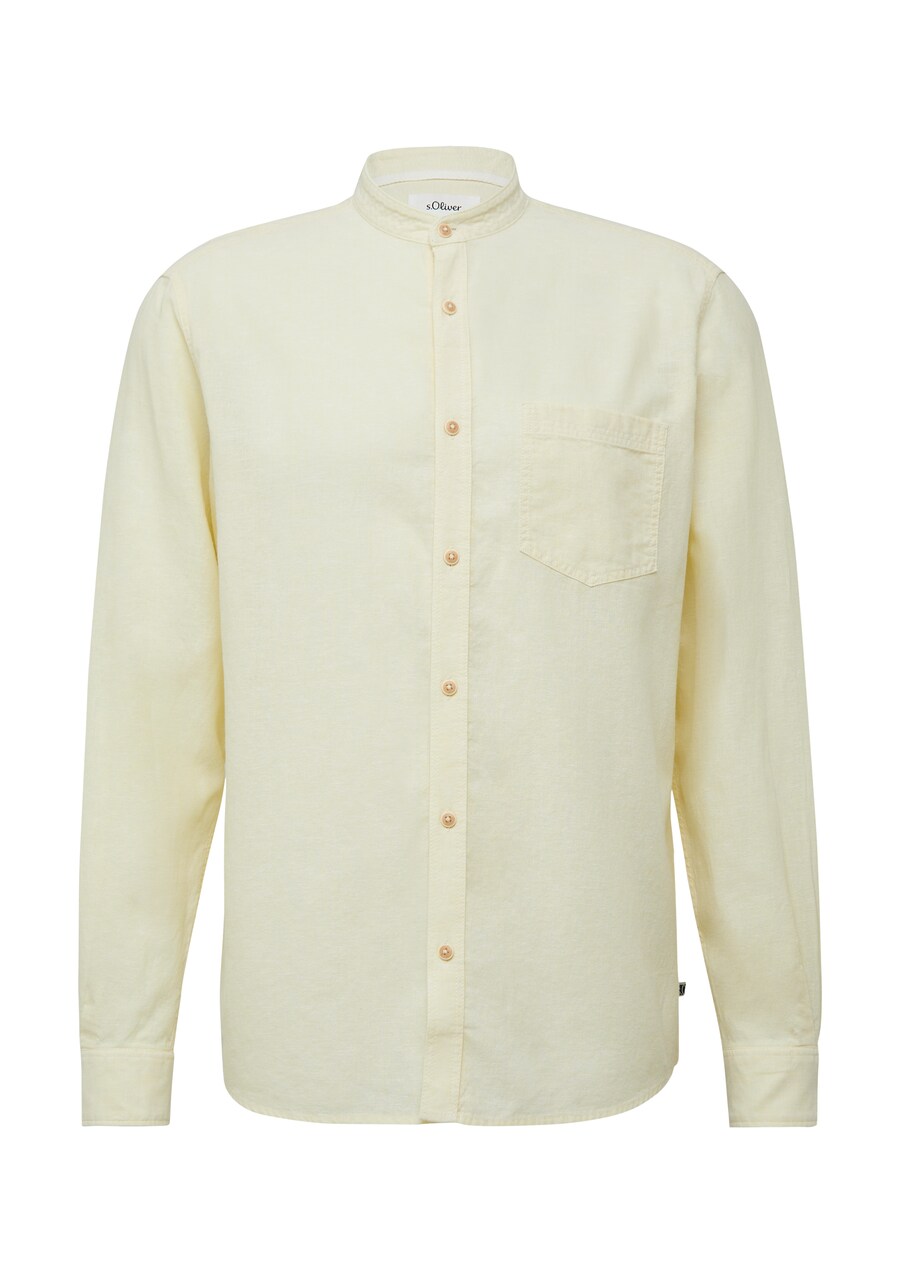 Рубашка на пуговицах классического кроя s.Oliver, желтый
Рубашка на пуговицах классического кроя s.Oliver, желтый