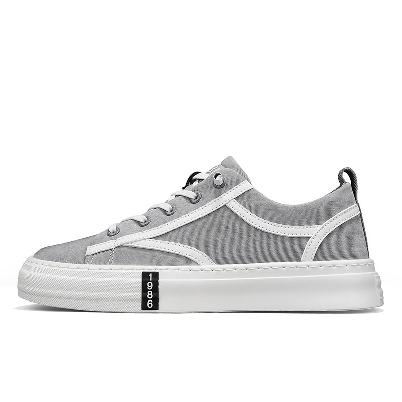 RENBEN Антискользящие и износостойкие легкие низкие скейтерские кроссовки мужские серые, цвет Gray
RENBEN Антискользящие и износостойкие легкие низкие скейтерские кроссовки мужские серые, цвет Gray