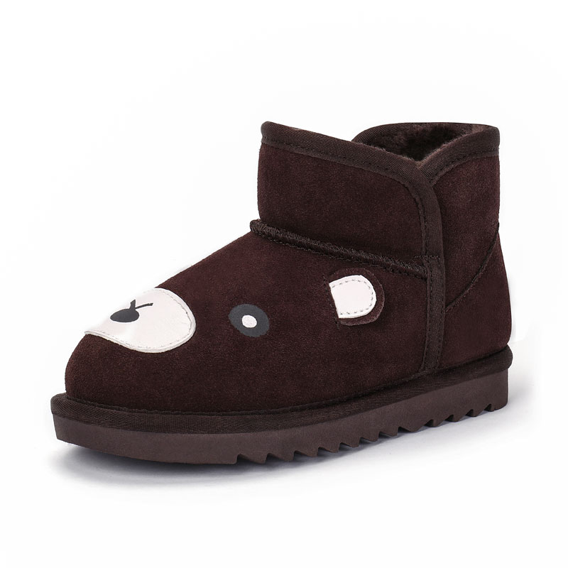 Теплые противоскользящие детские ботинки с низким голенищем HDJ, Chocolate
Теплые противоскользящие детские ботинки с низким голенищем HDJ, Chocolate