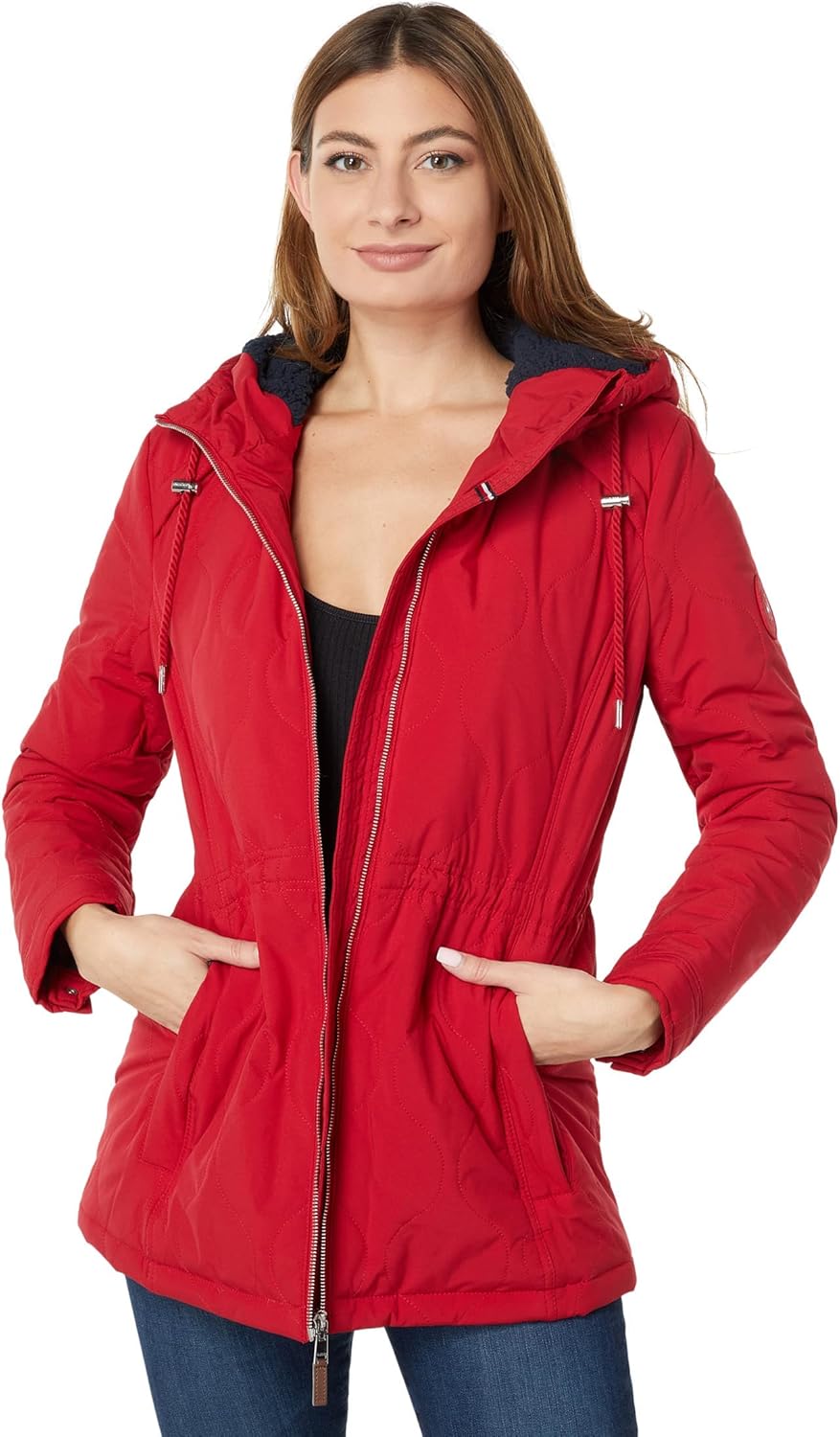 Женская переходная куртка Tommy Hilfiger средней длины с капюшоном, Crimson
Женская переходная куртка Tommy Hilfiger средней длины с капюшоном, Crimson