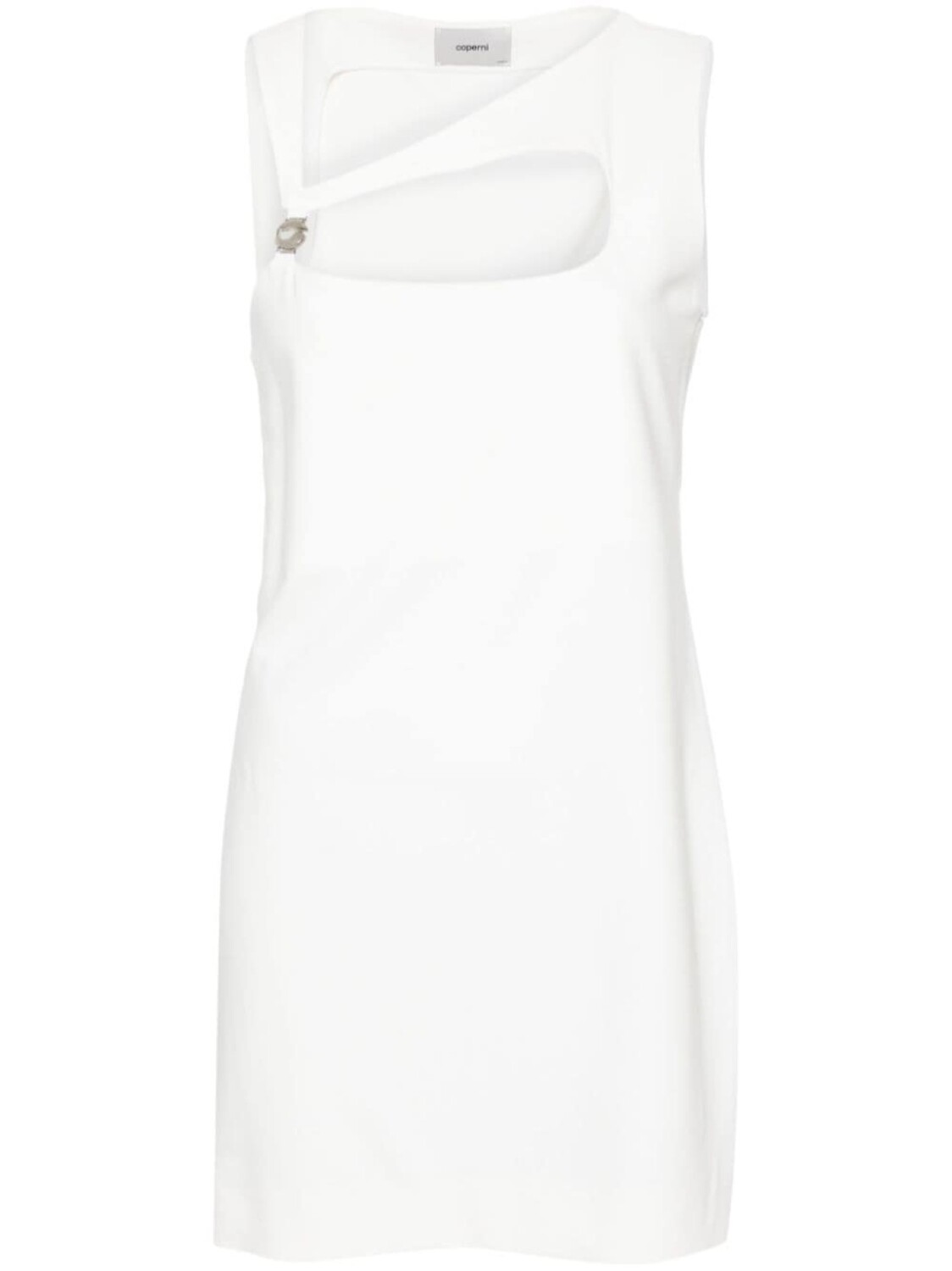 Мини-платье из твила с вырезами Coperni, белый
Мини-платье из твила с вырезами Coperni, белый