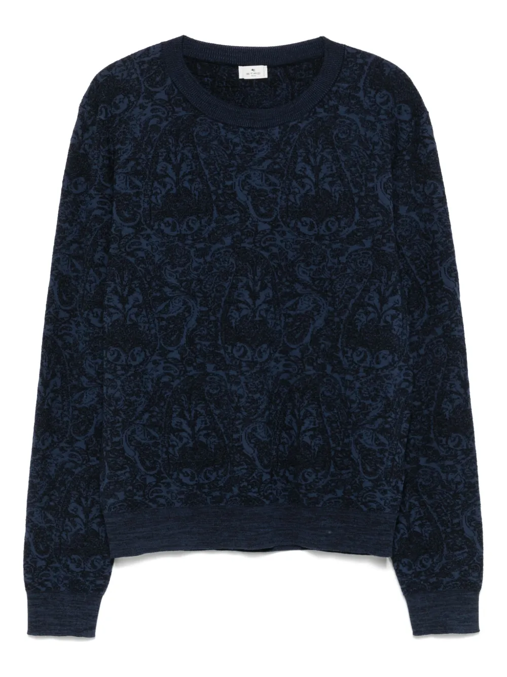 Свитер с узором пейсли ETRO, синий
Свитер с узором пейсли ETRO, синий