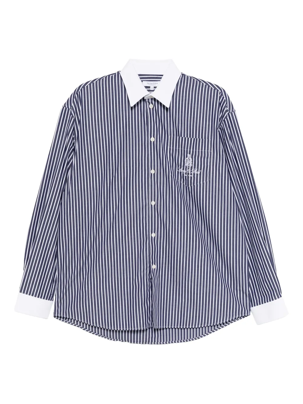 Рубашка Vendome в полоску Sporty & Rich, синий
Рубашка Vendome в полоску Sporty & Rich, синий