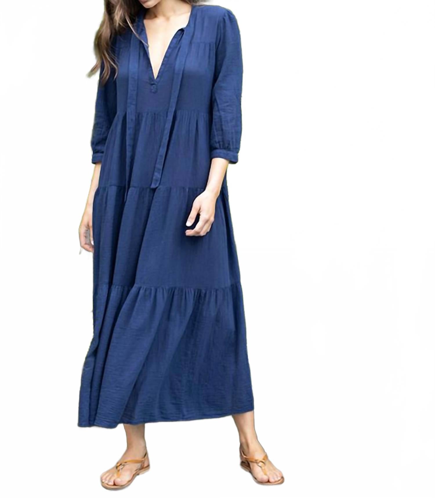 Длинное платье Жизель в полуночном цвете HONORINE, темно-синий
Длинное платье Жизель в полуночном цвете HONORINE, темно-синий