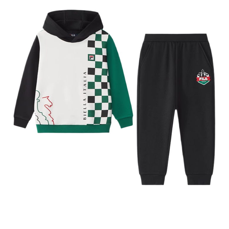 Повседневный спортивный комплект из 2 предметов для детей 3-7 лет FILA KIDS, голубойy зеленый
Повседневный спортивный комплект из 2 предметов для детей 3-7 лет FILA KIDS, голубойy зеленый