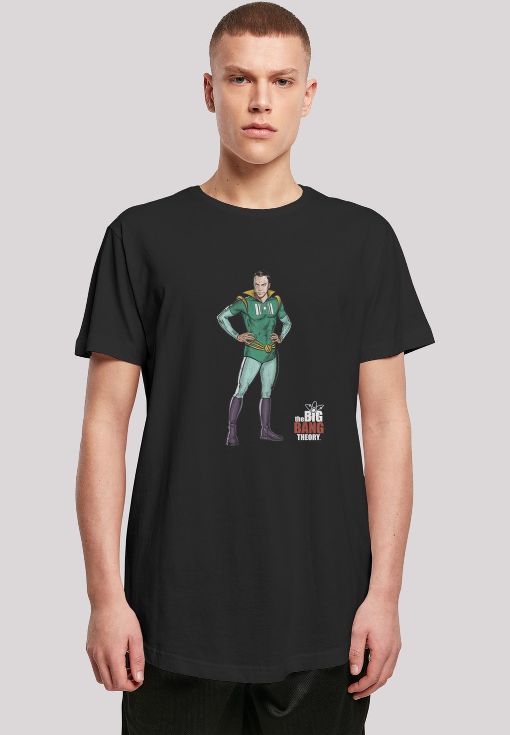 Футболка с принтом LONG CUT SHIRT 'BIG BANG THEORY SHELDON SUPERHERO' F4NT4STIC, черный
Футболка с принтом LONG CUT SHIRT 'BIG BANG THEORY SHELDON SUPERHERO' F4NT4STIC, черный