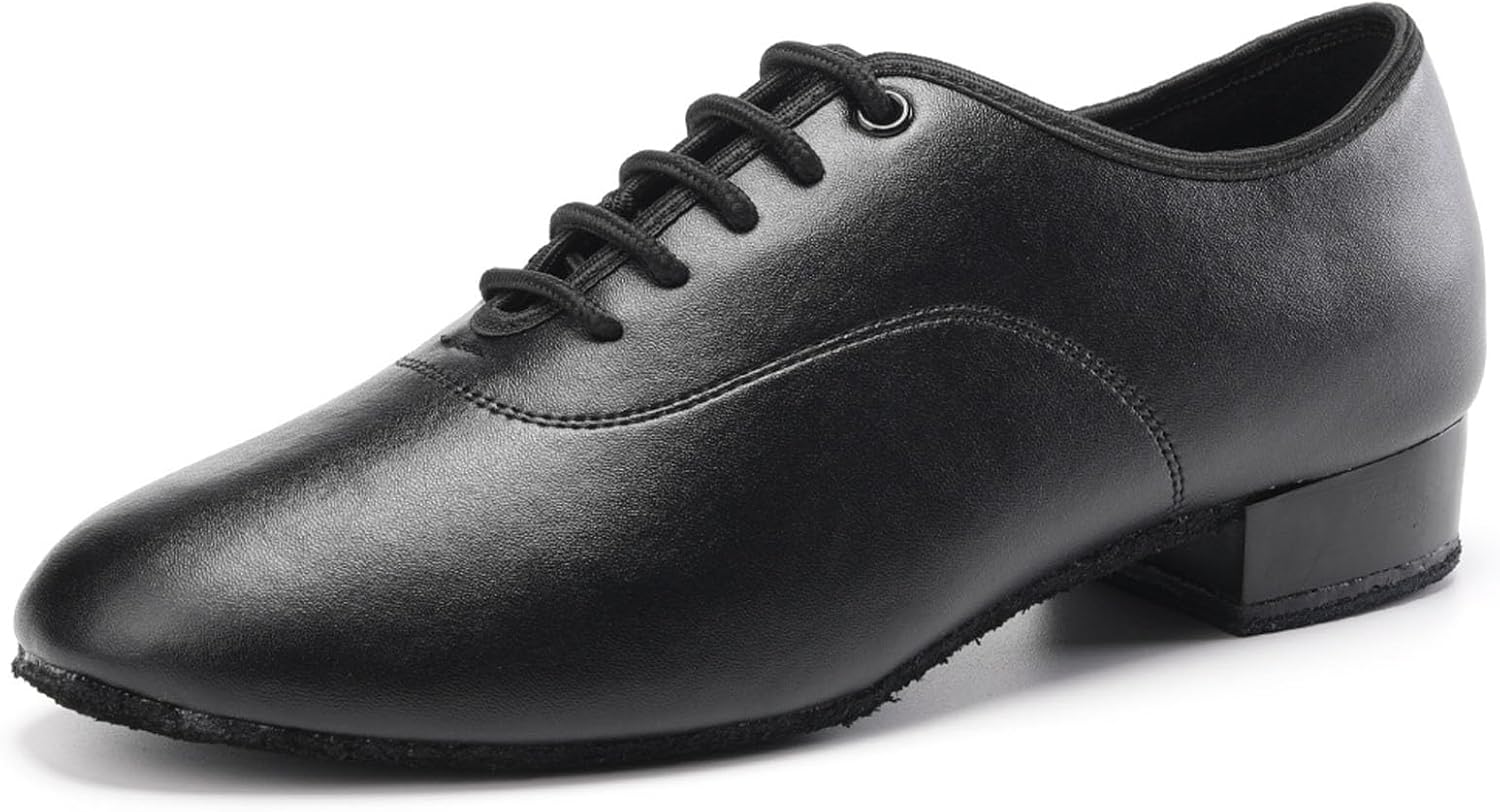 Мужские латинские танцевальные туфли SWDZM, кожаные, на шнуровке, для сальсы, танго, бальных, современных, профессиональных выступлений и тренировок, черный
Мужские латинские танцевальные туфли SWDZM, кожаные, на шнуровке, для сальсы, танго, бальных, современных, профессиональных выступлений и тренировок, черный