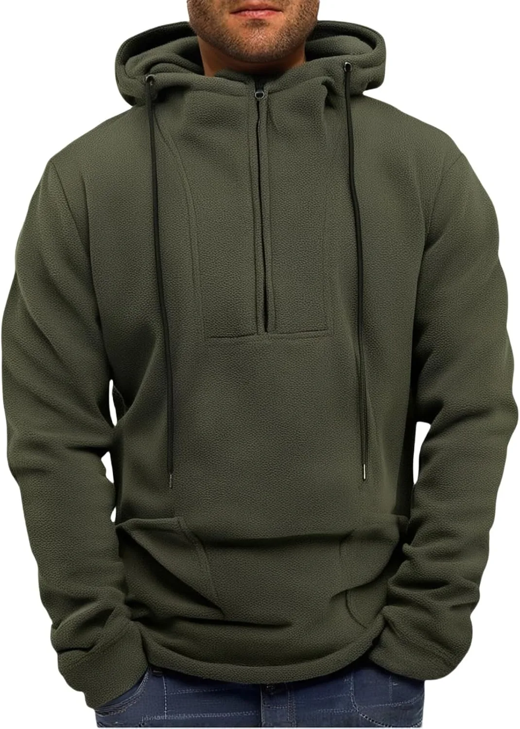 Мужская флисовая толстовка Sherpa с полумолнией, теплая зимняя куртка Regular Fit Thatrich
Мужская флисовая толстовка Sherpa с полумолнией, теплая зимняя куртка Regular Fit Thatrich