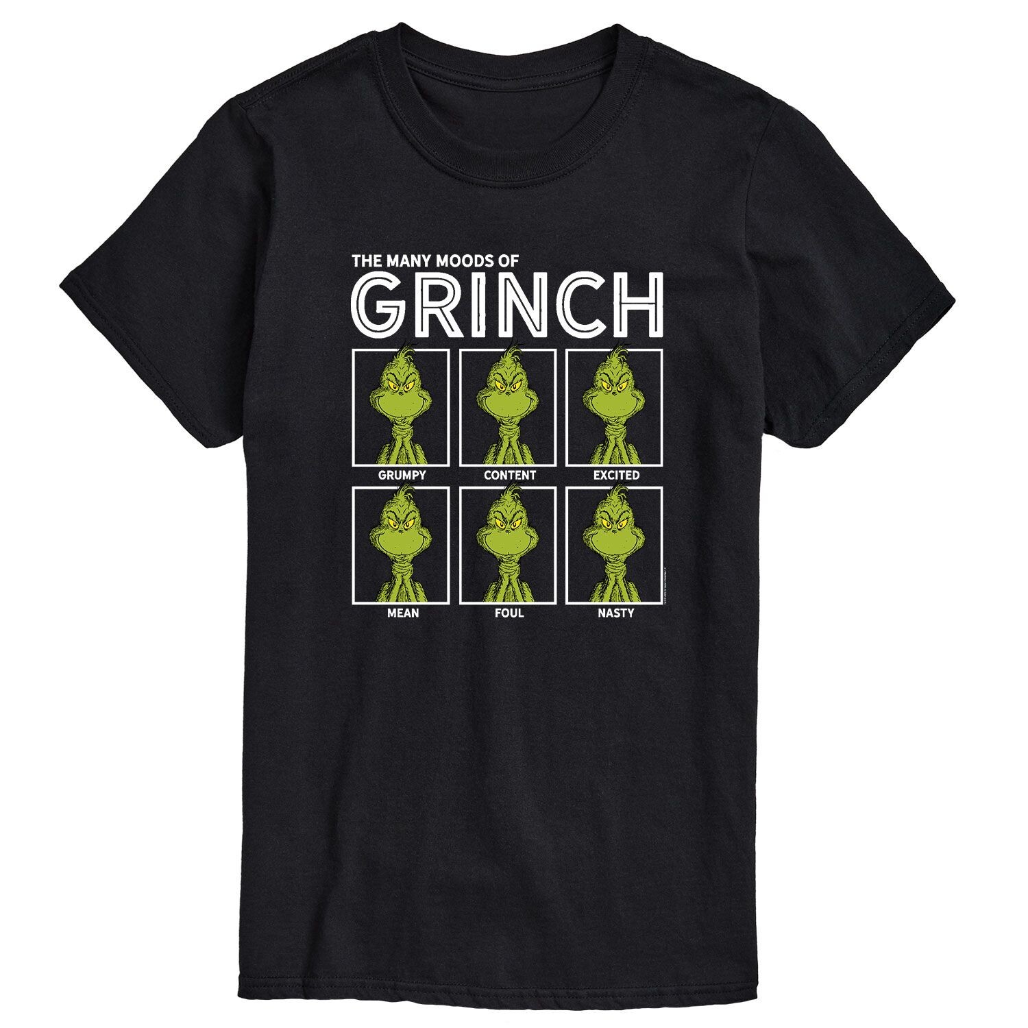 Футболка Big & Tall Dr. Seuss Grinch Moods Licensed Character
Футболка Big & Tall Dr. Seuss Grinch Moods Licensed Character