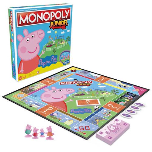 Настольная игра Monopoly Junior Peppa Pig
Настольная игра Monopoly Junior Peppa Pig