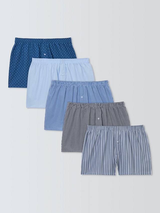 Боксерские шорты из хлопка с разнообразным рисунком John Lewis, разноцветный
Боксерские шорты из хлопка с разнообразным рисунком John Lewis, разноцветный