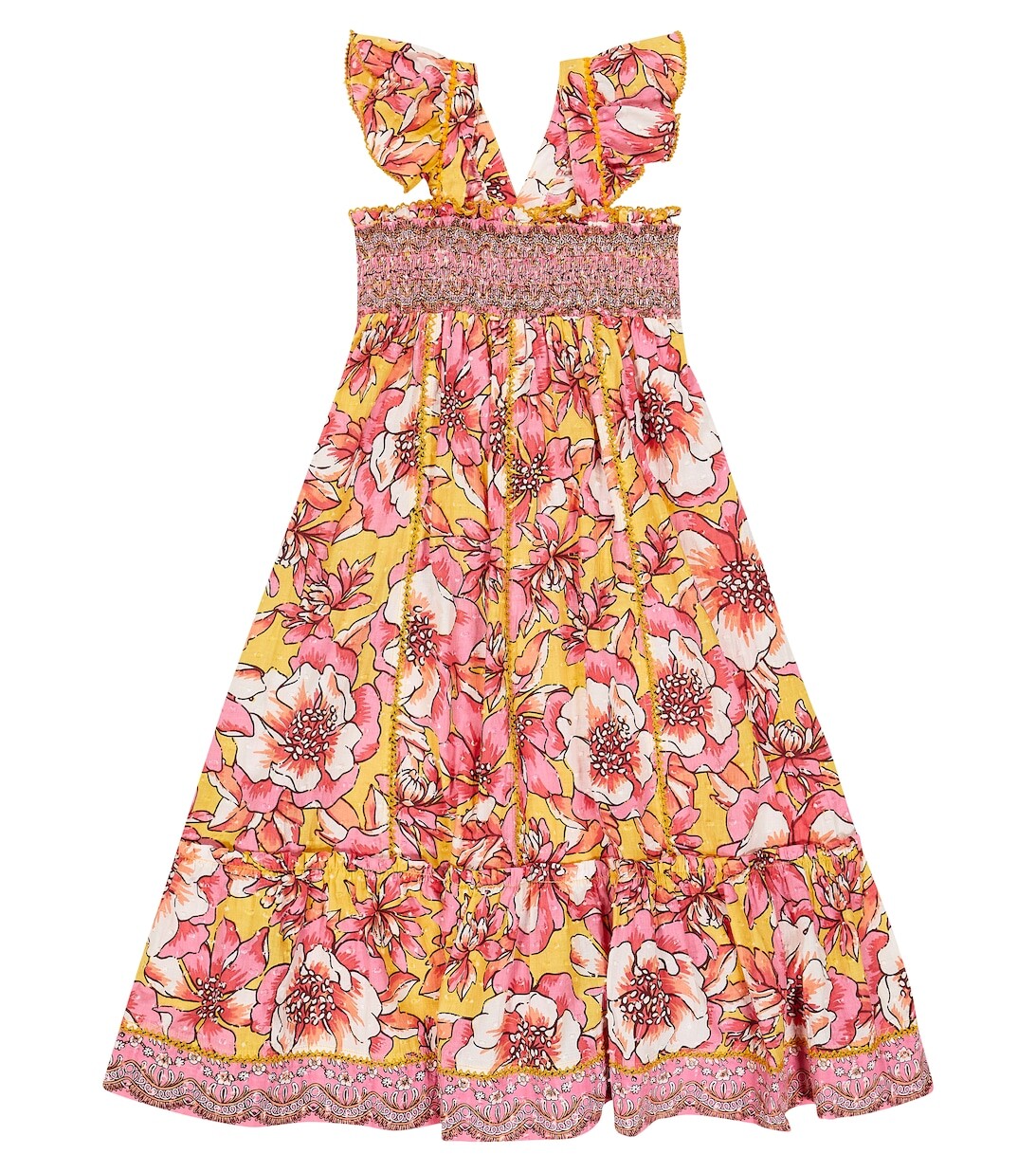 Платье Cindy с цветочным принтом Poupette St Barth, разноцветный
Платье Cindy с цветочным принтом Poupette St Barth, разноцветный