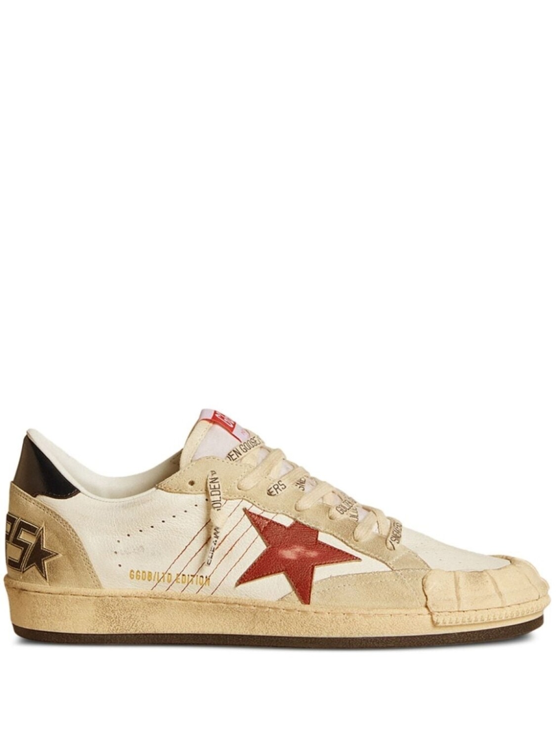 Кроссовки Ball Star Golden Goose, нейтральный цвет
Кроссовки Ball Star Golden Goose, нейтральный цвет