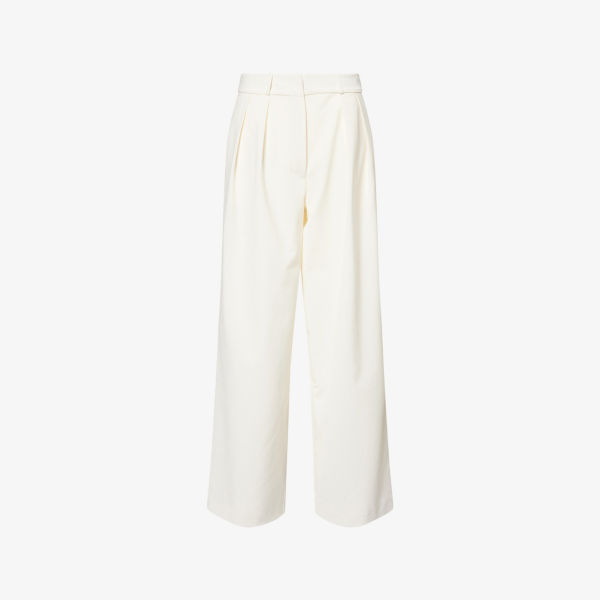 Брюки The Frankie Shop плиссированные из эластичной ткани, белый
Брюки The Frankie Shop плиссированные из эластичной ткани, белый