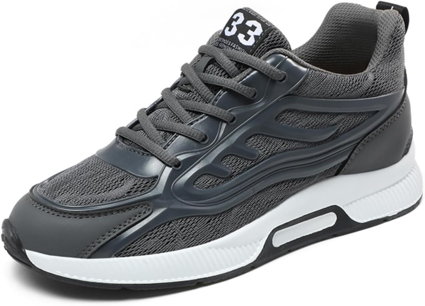 Мужские невидимые кроссовки на платформе, дышащая сетка в виде сот, естественное увеличение роста для прогулок, свиданий и поездок на работу Kpdwfms, серый
Мужские невидимые кроссовки на платформе, дышащая сетка в виде сот, естественное увеличение роста для прогулок, свиданий и поездок на работу Kpdwfms, серый