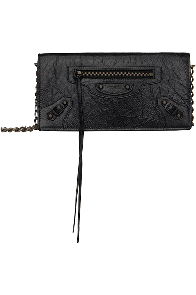 Городской кошелек-сумка Le city' Balenciaga, черный
Городской кошелек-сумка Le city' Balenciaga, черный