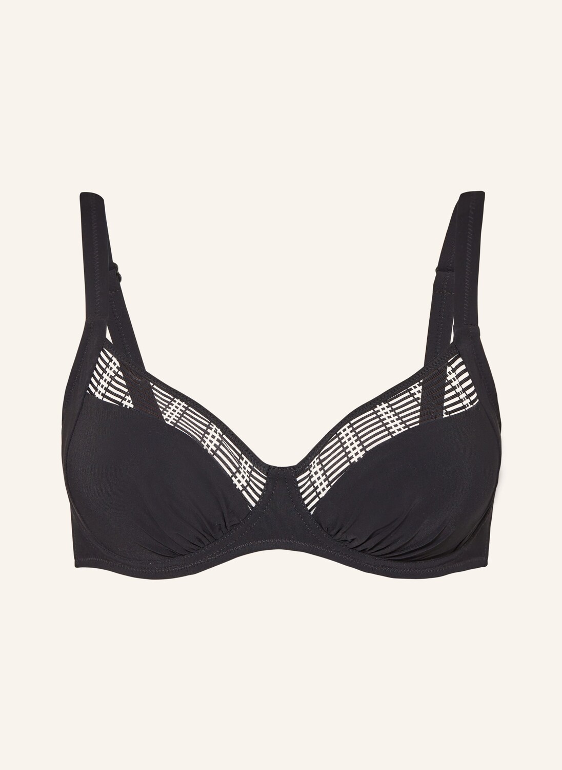 Монохромный струящийся верх бикини на косточках Lidea, черный
Монохромный струящийся верх бикини на косточках Lidea, черный