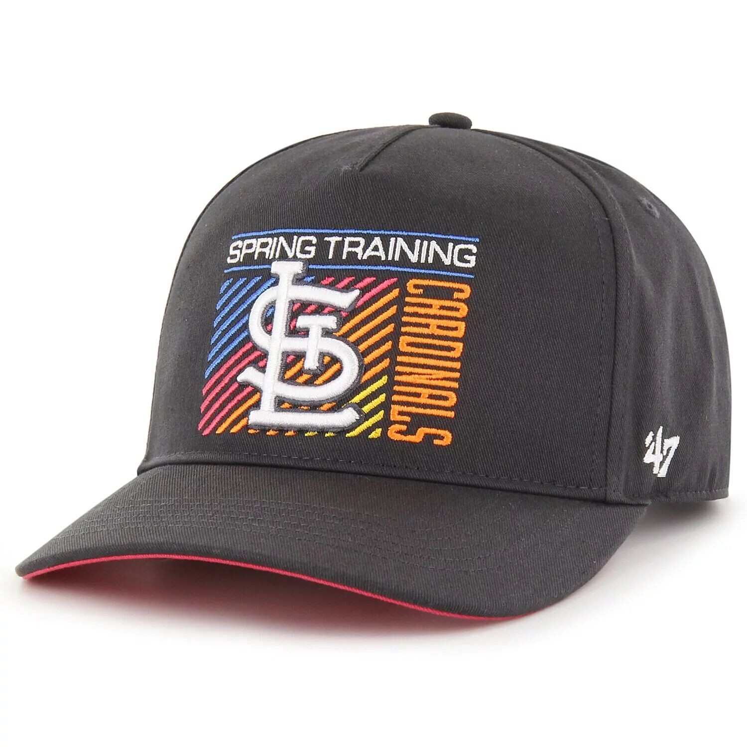 Мужская темно-серая кепка St. Louis Cardinals 2023 '47 Spring Training Reflex Hitch Snapback
Мужская темно-серая кепка St. Louis Cardinals 2023 '47 Spring Training Reflex Hitch Snapback