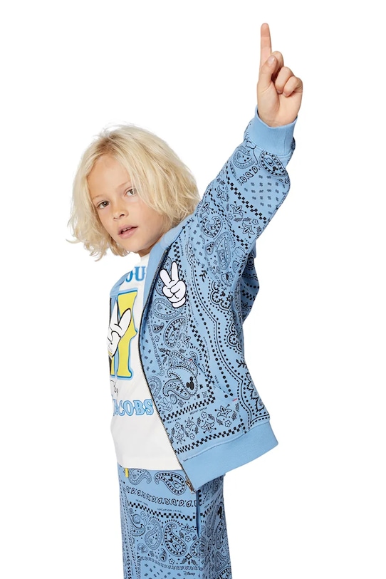 Детская хлопковая толстовка Marc Jacobs, синий
Детская хлопковая толстовка Marc Jacobs, синий