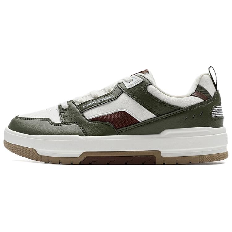 XTEP Износостойкие, нескользящие, низкие кроссовки для скейтбординга, мужские, зеленые, белые
XTEP Износостойкие, нескользящие, низкие кроссовки для скейтбординга, мужские, зеленые, белые