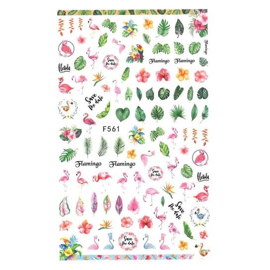 Тонкие самоклеящиеся наклейки для ногтей — F561, Molly Lac
Тонкие самоклеящиеся наклейки для ногтей — F561, Molly Lac