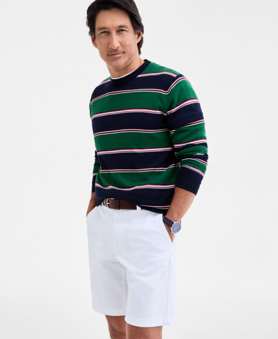 Мужской свитер из мериносовой шерсти с узором, эксклюзивно для Macy's Club Room, Shady Glade Rugby Stripe
Мужской свитер из мериносовой шерсти с узором, эксклюзивно для Macy's Club Room, Shady Glade Rugby Stripe