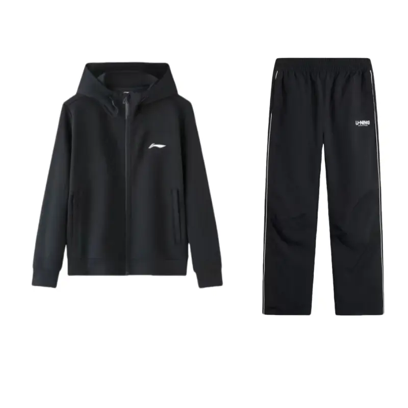 ЛиНинг повседневная спортивная одежда мужская черная
ЛиНинг повседневная спортивная одежда мужская черная