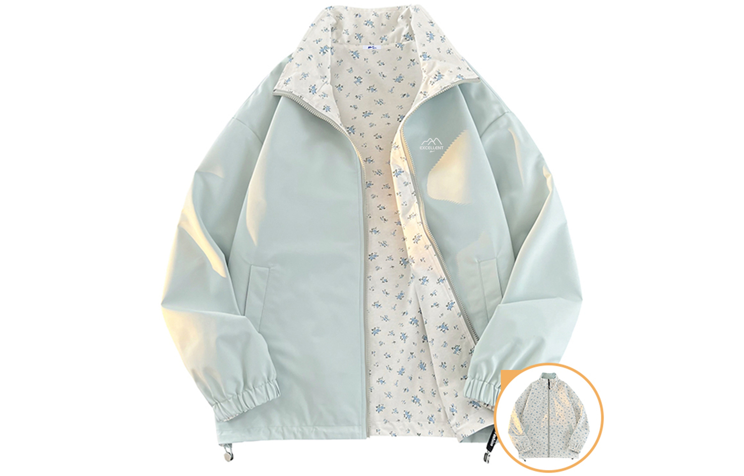 WARRIOR Куртка Unisex, Mint Green-Reversible
WARRIOR Куртка Unisex, Mint Green-Reversible