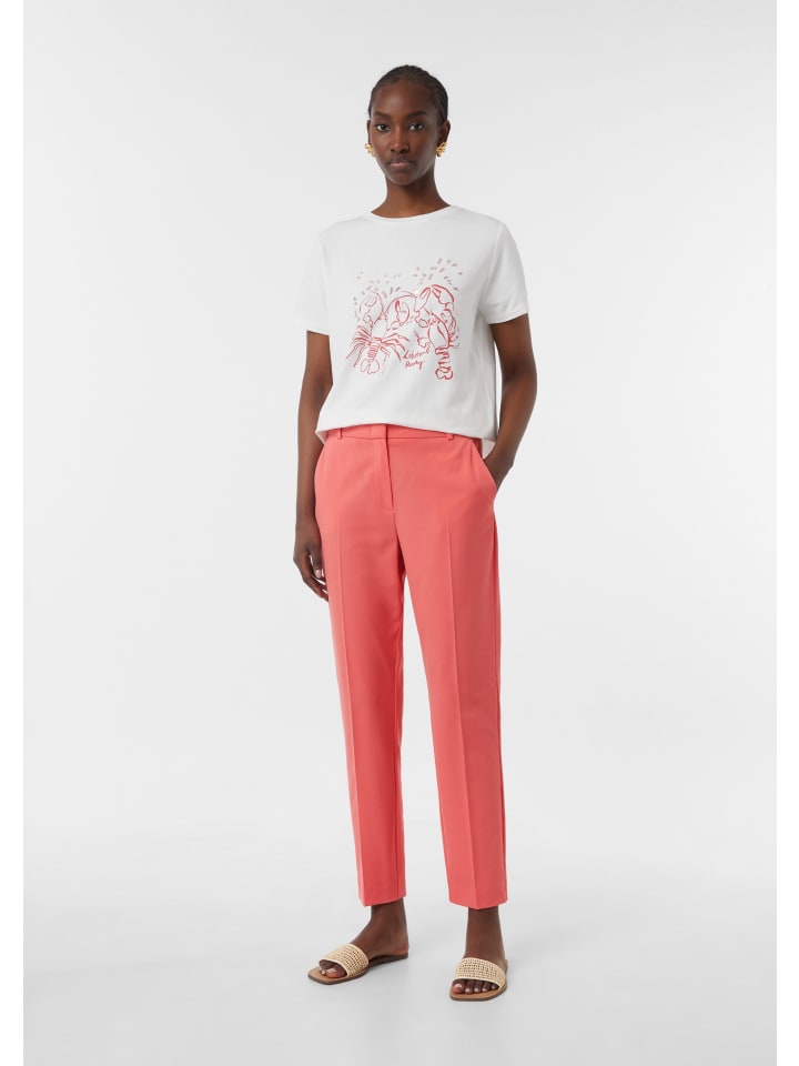 Тканевые брюки comma, розовый
Тканевые брюки comma, розовый