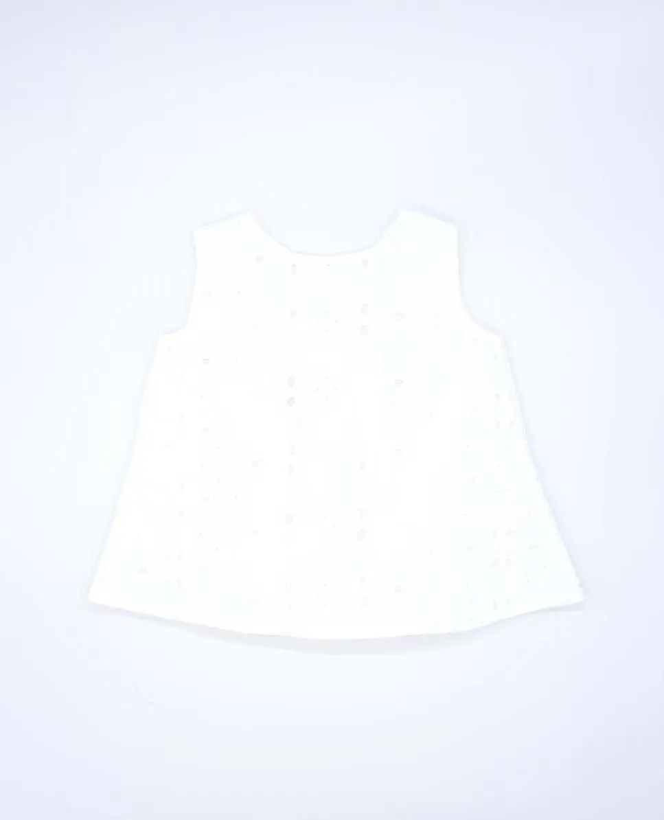 Вышитая блузка из батиста для девочки Fina Ejerique, белый
Вышитая блузка из батиста для девочки Fina Ejerique, белый