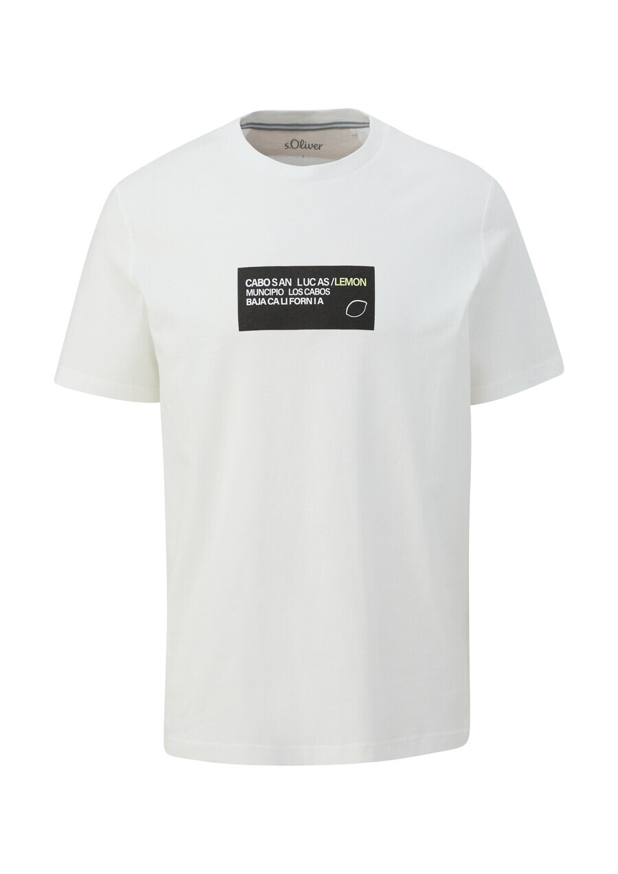 Классическая футболка s.Oliver Shirt, белый
Классическая футболка s.Oliver Shirt, белый