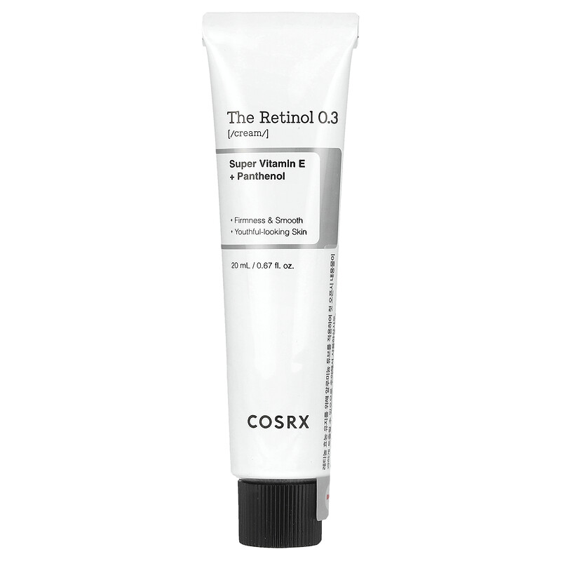 CosRx, The Retinol 0,3 Cream, крем для лица с ретинолом, 20 мл (0,67 жидк. унции)
CosRx, The Retinol 0,3 Cream, крем для лица с ретинолом, 20 мл (0,67 жидк. унции)