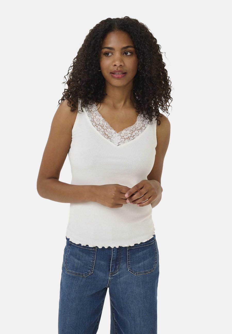 Топ Kaffe JENNA, Chalk/Off-White
Топ Kaffe JENNA, Chalk/Off-White